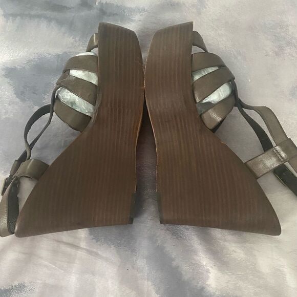 Michael Kors Wedges Sandals Woman Size 8.5 - Picture 4 of 7
